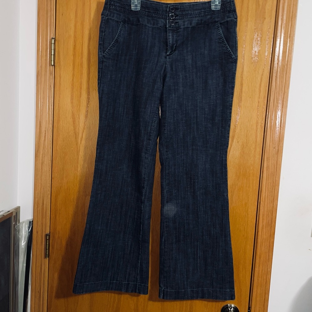 Maurice’s Wide Leg Denim Trousers